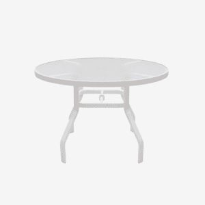AW42 Acrylic 42" Round Outdoor Table
