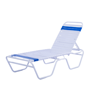 C140 14-inch Strap Chaise Lounge