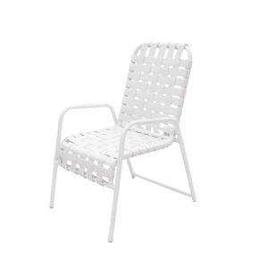 C50B Basketweave Strap Dining Chair