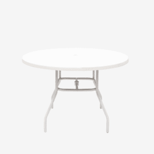 F42 Fiberglass 42-inch Round Outdoor Table