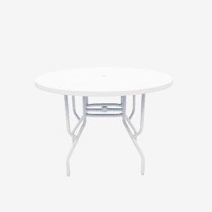 FL42 Fiberglass 42-inch Round Outdoor Table
