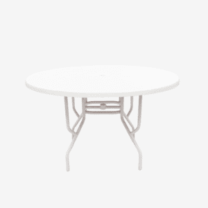 FL48 Fiberglass 48-inch Round Outdoor Table
