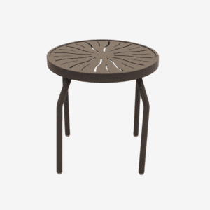 PTC18 Aluminum Punch Top Side Table