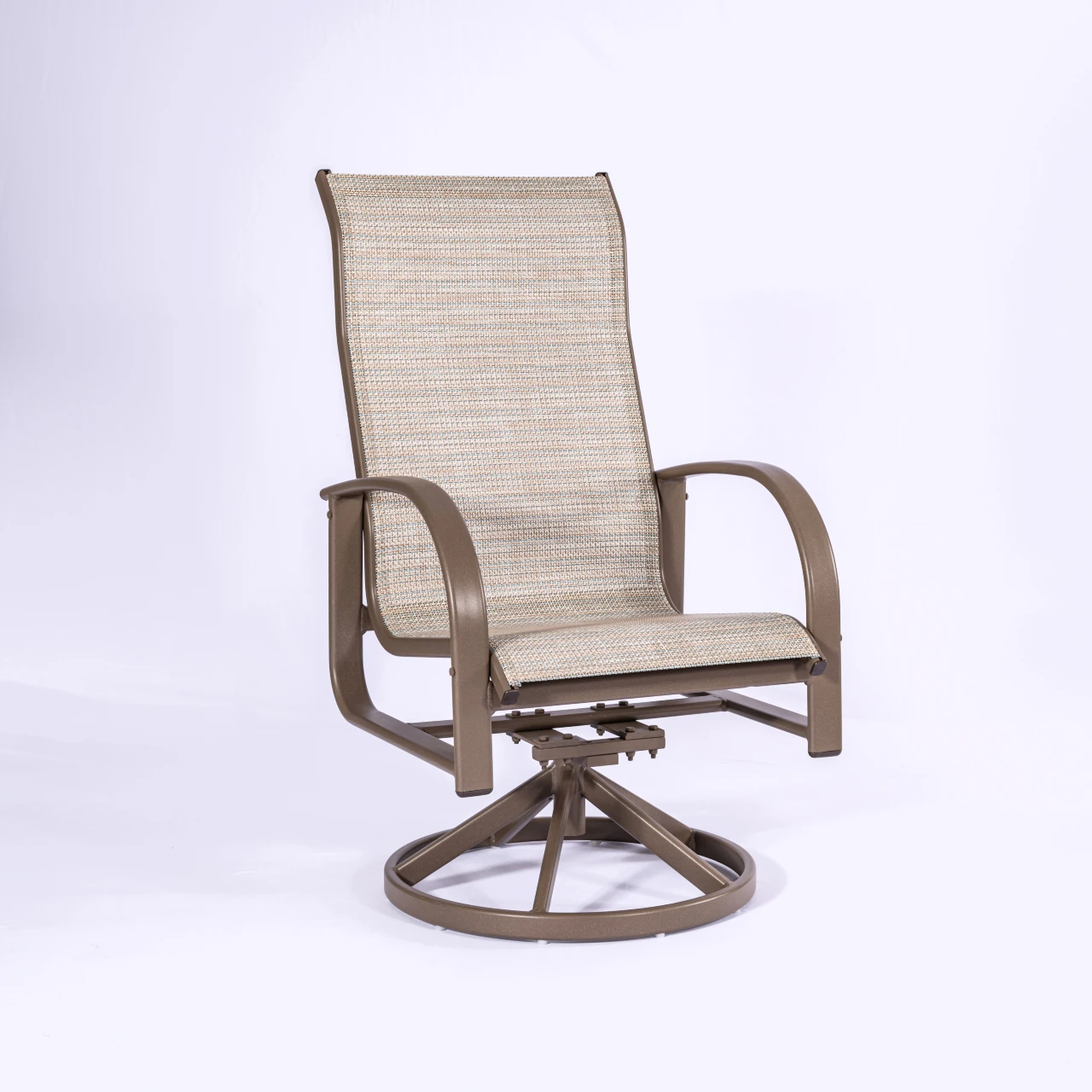 Sling Stack Rocker SW85 High Back Sling Swivel Rocker - Best Buy Patio Furniture