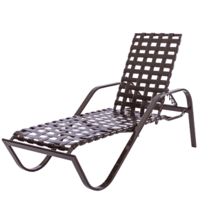 W145B 14-inch Basketweave Chaise Lounge