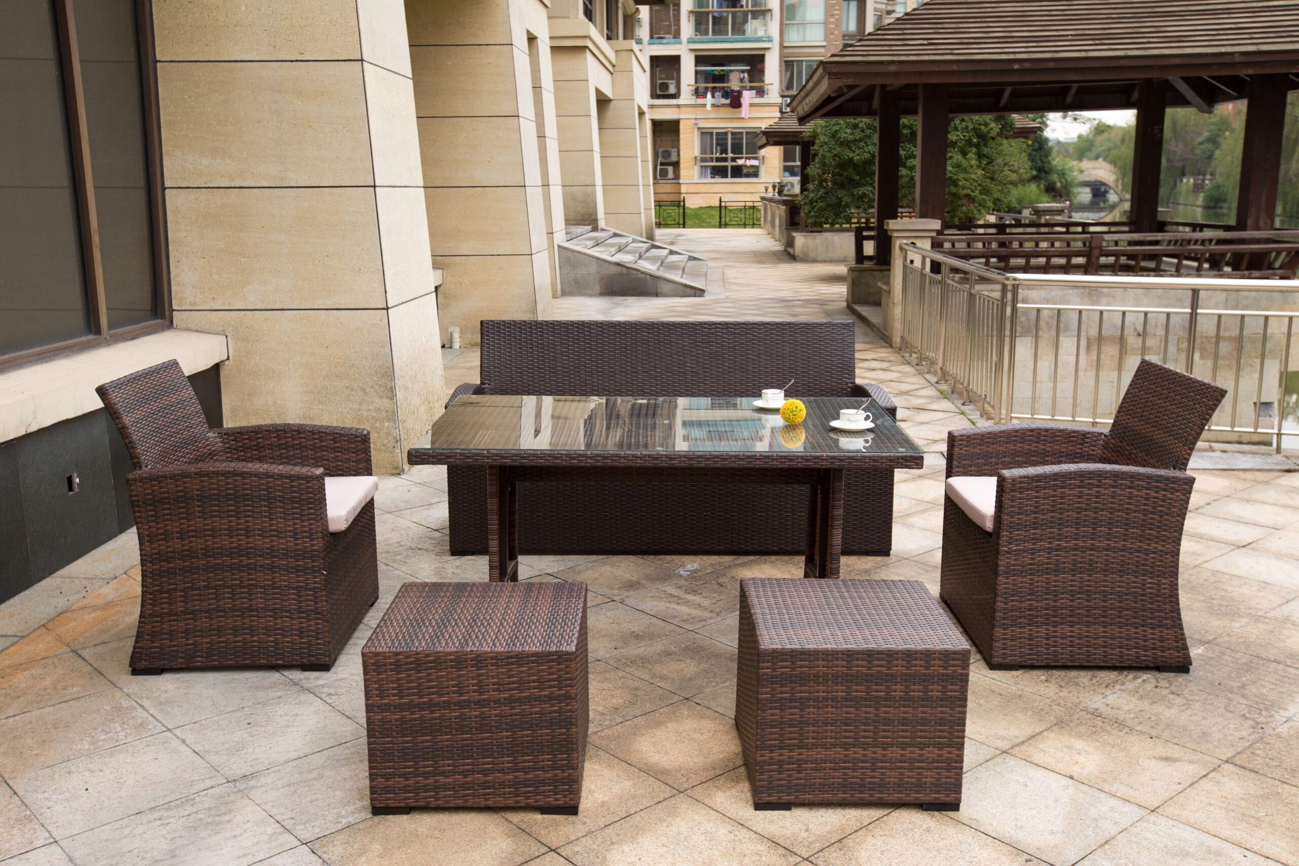 commercial stackable patio furniture company