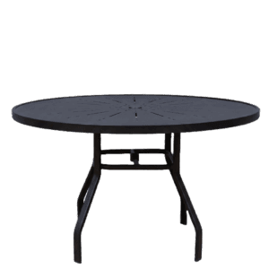 Quick Ship: PTR48 Punch Top 48-in. Round Aluminum Patio Table